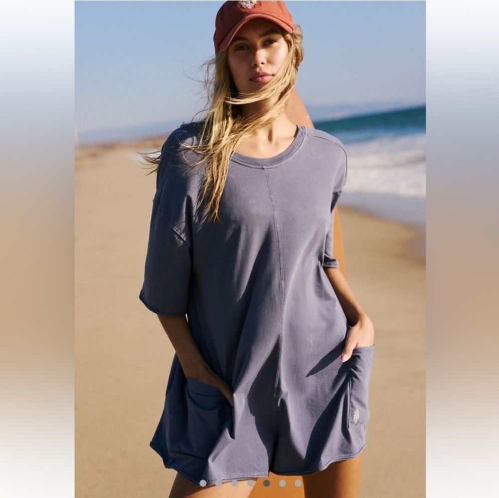 🌟NWT 🌟 Free People Hot Shot Tee Romper